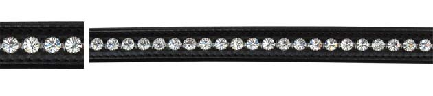 Otto Schumacher Stirnband mit Swarovski Strass gerade