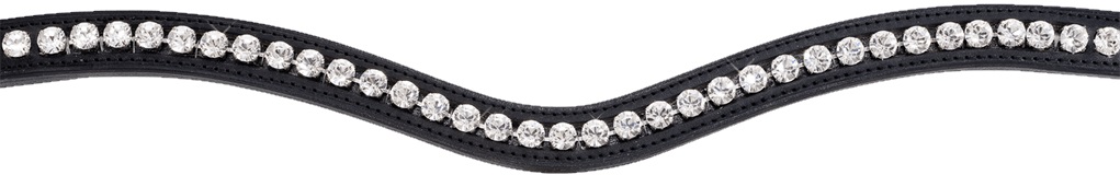 Otto Schumacher Stirnband Swarovski Strass XL geschwungen Art. No. 2228