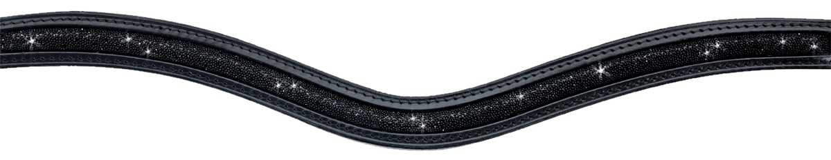 Otto Schumacher Stirnband Swarovski Strass geschwungen Fabric Art. No. 5157