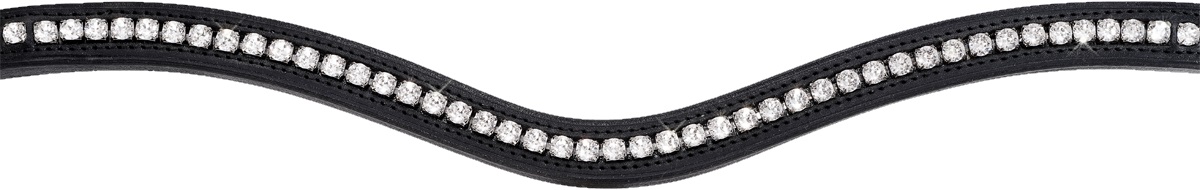 Otto Schumacher Stirnband mit Swarovski Strass geschwungen Art. No. 2127
